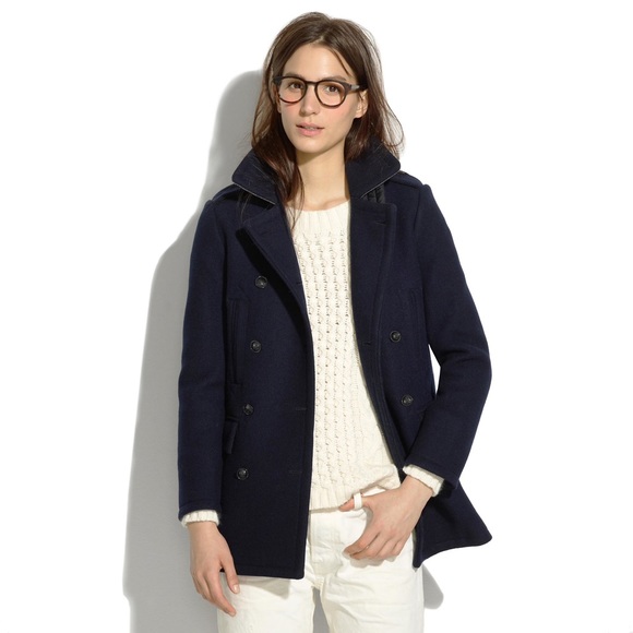 Madewell Jackets & Blazers - Madewell Double-breasted Peacoat